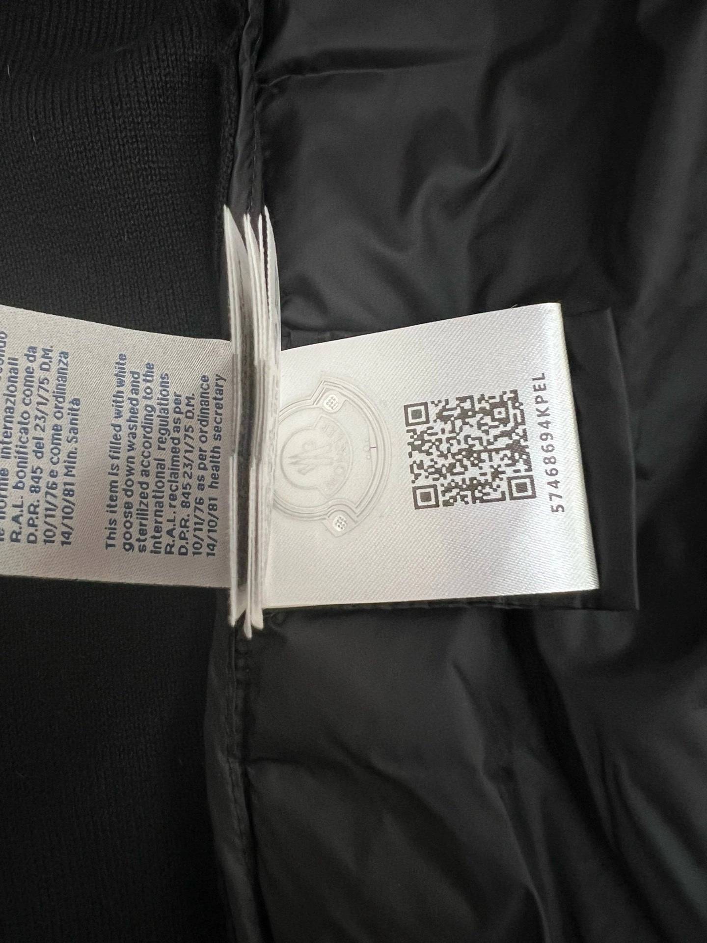 wg.luxury- 7o9385r Down jacket oversized item:D-F205I0821